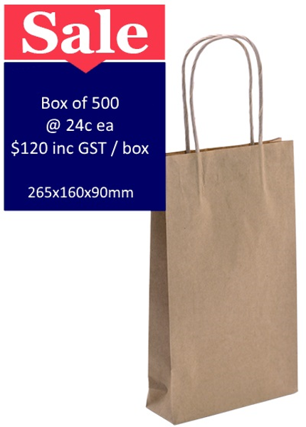 Picture of Brown Paper Bags Small